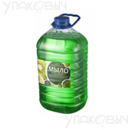 Жидкое мыло Киви эконом, с глицерином, 5л, Вкусная косметика
