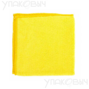 Салфетка для пола, 50*80см микрофибра, жёлтая, без уп