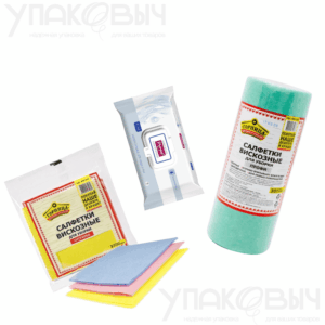 Салфетки, губки, тряпки